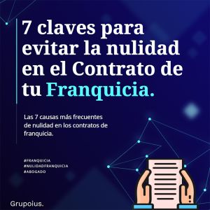 Nulidad en el Contrato de Franquicia